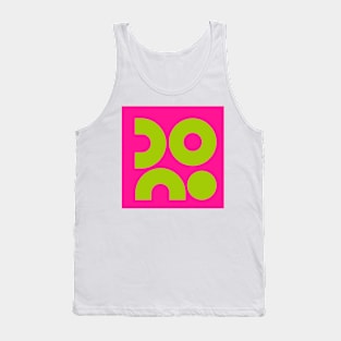 neon circles and semicircles Tank Top